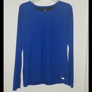 Blue C9 Champion Long Sleeved Athletic Shirt